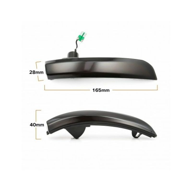 Auto si Moto - Piese auto si accesorii - Caroserie - Faruri, stopuri si proiectoare - Set 2 Semnalizari Led Oglinda Dinamice Ford Kuga, Ecosport - Infinity.ro