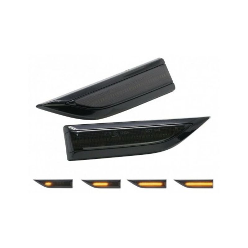 Auto si Moto - Piese auto si accesorii - Caroserie - Faruri, stopuri si proiectoare - Set 2 Semnalizari Aripa LED Dinamice VW T6 Transporter & Caravelle, Caddy - Infinity.ro