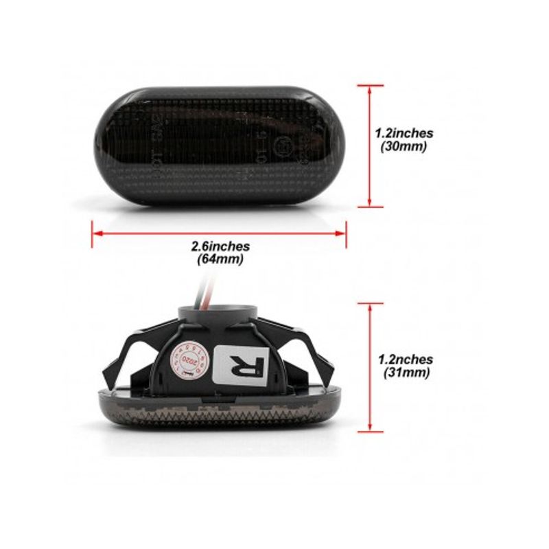 Auto si Moto - Piese auto si accesorii - Caroserie - Faruri, stopuri si proiectoare - Set 2 Semnalizari Aripa LED Dinamice Nissan Qashqai, Pathfinder, Navara - Infinity.ro