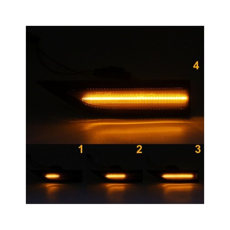 Auto si Moto - Piese auto si accesorii - Caroserie - Faruri, stopuri si proiectoare - Set 2 Semnalizari Aripa LED Dinamice VW T6 Transporter & Caravelle, Caddy - Infinity.ro