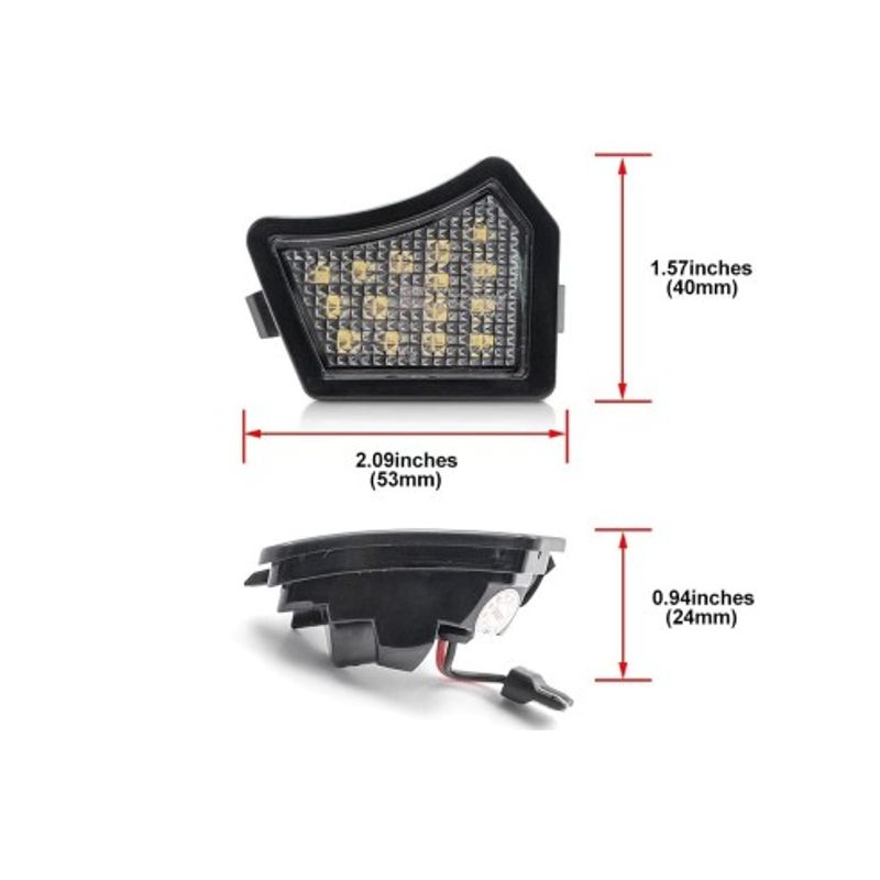 Auto si Moto - Piese auto si accesorii - Caroserie - Faruri, stopuri si proiectoare - Lampi LED Undermirror Jaguar XJ, XF, XK/XKR, XE - Infinity.ro