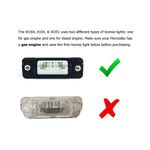 Auto si Moto - Piese auto si accesorii - Caroserie - Faruri, stopuri si proiectoare - Set 2 Lampi Numar Led Mercedes-Benz ML W164, R W251, GL X164 - Infinity.ro