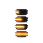 Auto si Moto - Piese auto si accesorii - Caroserie - Faruri, stopuri si proiectoare - Set 2 Semnalizari Aripa LED Dinamice Nissan Qashqai, Pathfinder, Navara - Infinity.ro