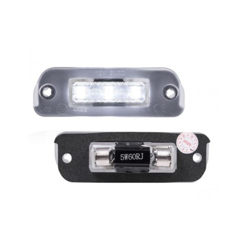 Auto si Moto - Piese auto si accesorii - Caroserie - Faruri, stopuri si proiectoare - Set 2 Lampi Numar Led Mercedes-Benz ML W164, R W251, GL X164 - Infinity.ro