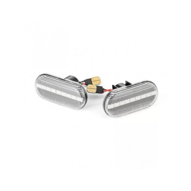 Auto si Moto - Piese auto si accesorii - Caroserie - Faruri, stopuri si proiectoare - Set 2 Semnalizari Aripa LED pentru Dacia Duster, Lodgy, Dokker – - Infinity.ro