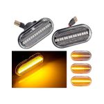 Auto si Moto - Piese auto si accesorii - Caroserie - Faruri, stopuri si proiectoare - Set 2 Semnalizari Aripa LED dinamice cu sticla clara pentru Dacia Duster, Lodgy, Dokker,Logan - Infinity.ro