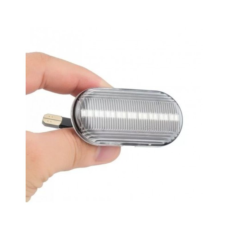 Auto si Moto - Piese auto si accesorii - Caroserie - Faruri, stopuri si proiectoare - Set 2 Semnalizari Aripa LED pentru Dacia Duster, Lodgy, Dokker – - Infinity.ro
