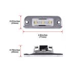Auto si Moto - Piese auto si accesorii - Caroserie - Faruri, stopuri si proiectoare - Set 2 Lampi Numar Led Mercedes-Benz ML W164, R W251, GL X164 - Infinity.ro
