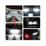 Auto si Moto - Piese auto si accesorii - Caroserie - Faruri, stopuri si proiectoare - Set 2 Lampi numar LED Fiat 500, 500C 2009-2015 model European - Infinity.ro