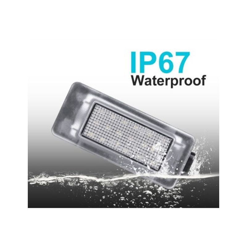 Auto si Moto - Electrice auto - Iluminare si semnalizare - Lumini ambientale - Set 2 Lampi Numar Led Nissan Qashqai J12 - Infinity.ro