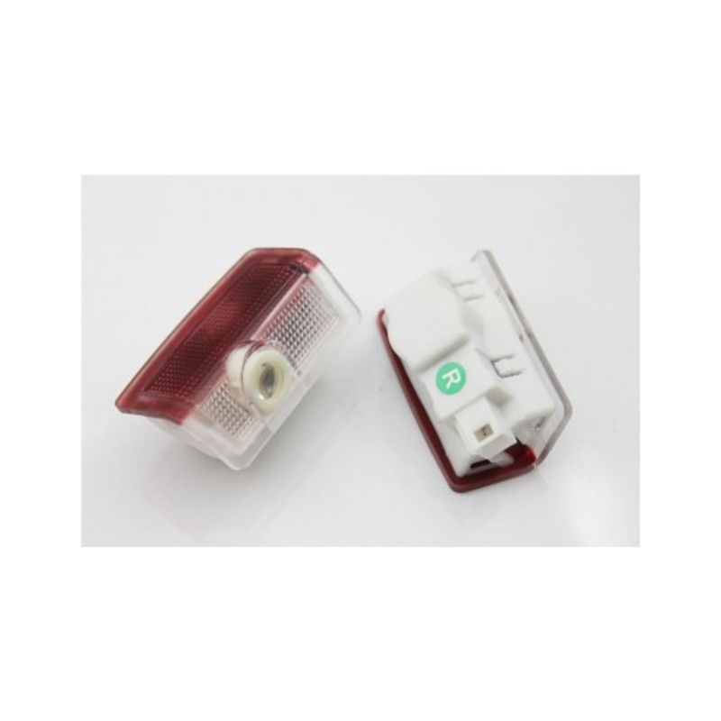 Auto si Moto - Electrice auto - Iluminare si semnalizare - Becuri auto - Proiector led cu logo Mercedes A, B, C, E, M Class - Infinity.ro