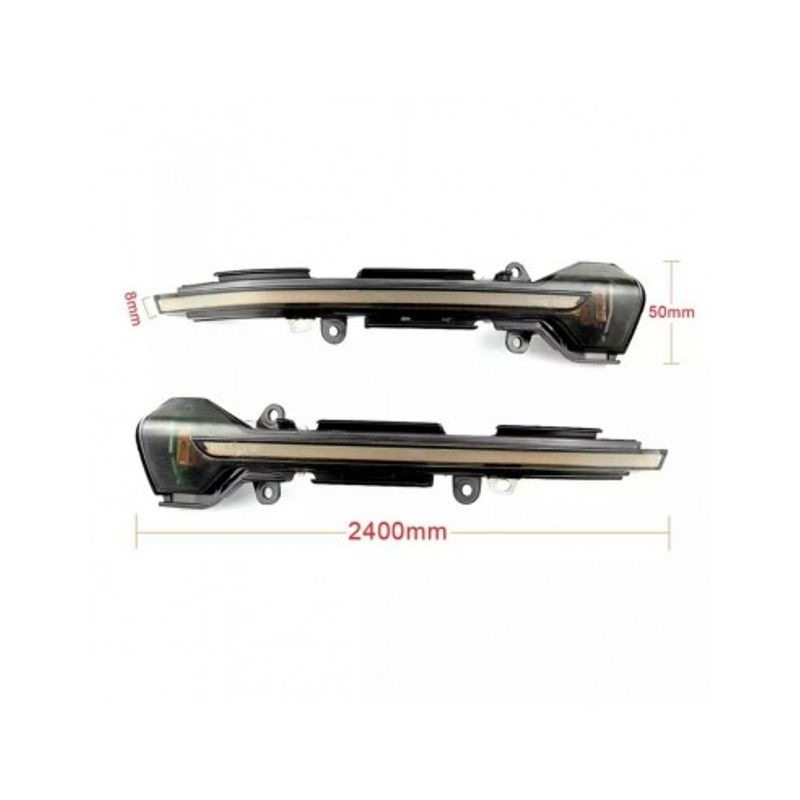 Auto si Moto - Piese auto si accesorii - Caroserie - Faruri, stopuri si proiectoare - Set 2 Semnalizari Led Oglinda Dinamice Seat Leon, Ibiza, Arona - Infinity.ro