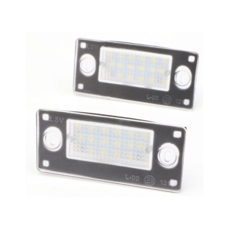 Auto si Moto - Electrice auto - Iluminare si semnalizare - Becuri auto - Set Lampi Numar Led Audi A3 2001-2003, A4 B5 Avant Facelift - Infinity.ro