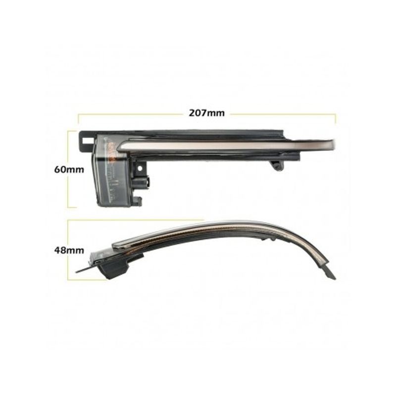 Auto si Moto - Piese auto si accesorii - Caroserie - Faruri, stopuri si proiectoare - Set 2 Semnalizari Led Oglinda Dinamice Audi A3, A4, A5, A6, A8, Q3 - Infinity.ro