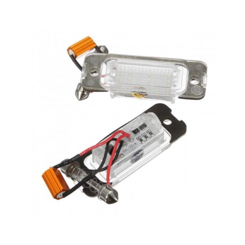 Auto si Moto - Electrice auto - Iluminare si semnalizare - Becuri auto - Set Lampi Numar Led Mercerdes-Benz ML W164, GL X164, R-Class W251 - Infinity.ro