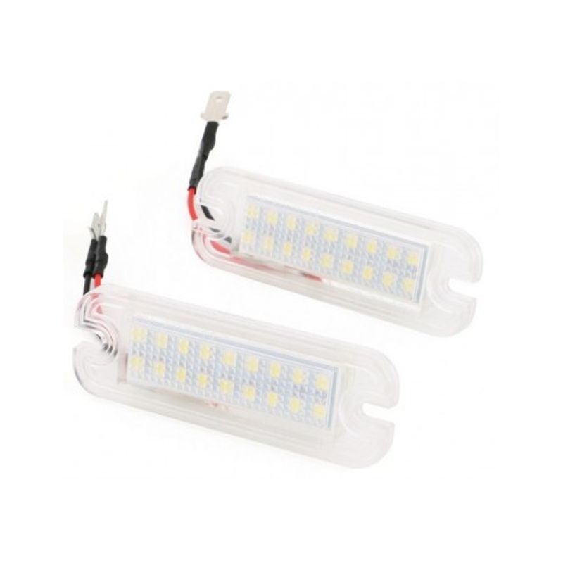 Auto si Moto - Electrice auto - Iluminare si semnalizare - Becuri auto - Set Lampi Numar Led Mercerdes-Benz G Class 1986-2016 - Infinity.ro