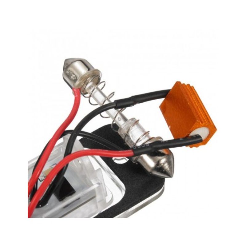 Auto si Moto - Electrice auto - Iluminare si semnalizare - Becuri auto - Set Lampi Numar Led Mercerdes-Benz ML W164, GL X164, R-Class W251 - Infinity.ro