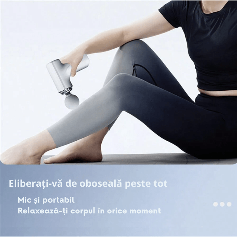 Ingrijire personala si Cosmetice - Sanatate si wellness - Articole wellness - Aparate si dispozitive de masaj - Aparat Masaj Profesional N2L Store®, Ergonomic, Vibratii Inalta Frecventa, 6 Viteze, 4 Capete, USB, Alb - Infinity.ro