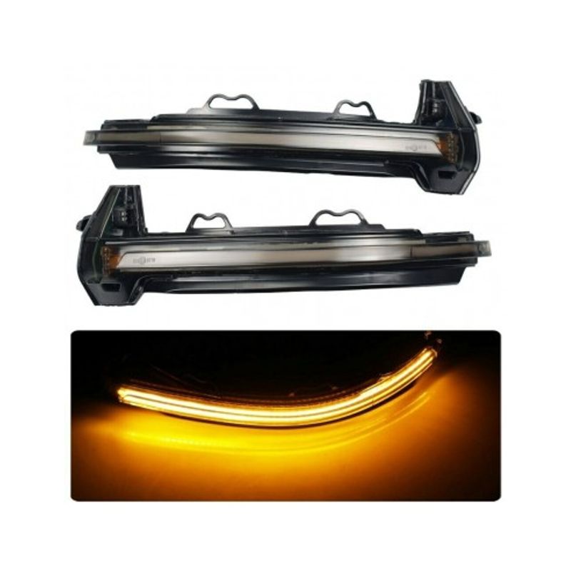 Auto si Moto - Piese auto si accesorii - Caroserie - Faruri, stopuri si proiectoare - Set 2 Semnalizari Led Oglinda Dinamice Audi A4 B9 2016-2019 - Infinity.ro