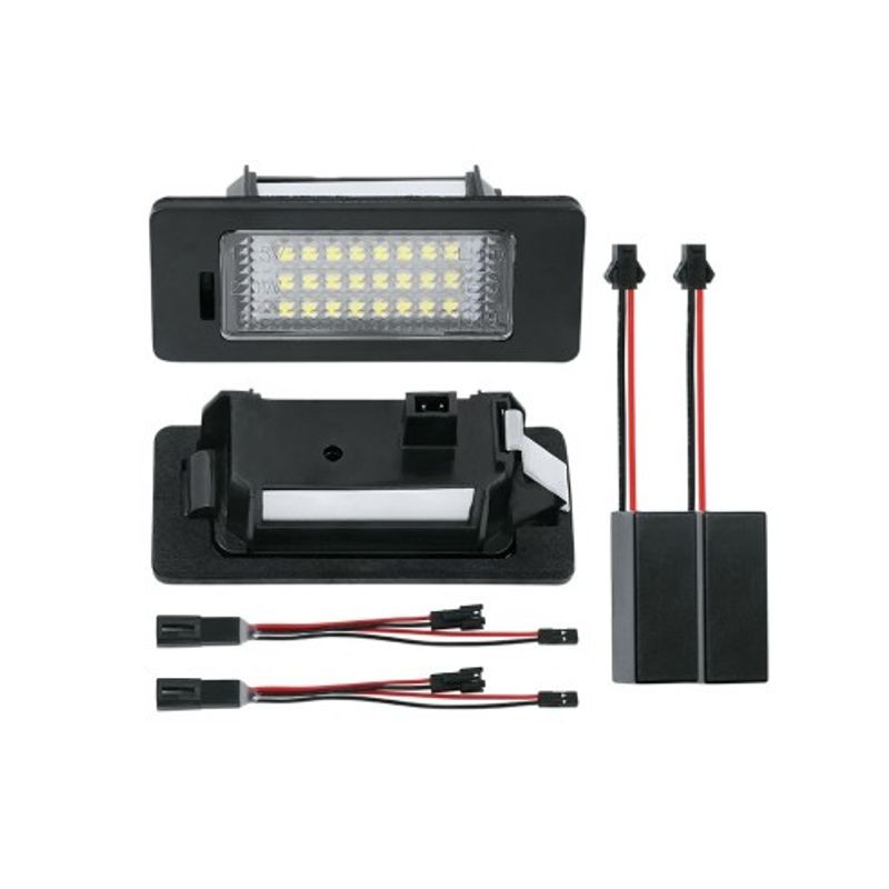 Auto si Moto - Piese auto si accesorii - Caroserie - Faruri, stopuri si proiectoare - Lampi LED numar inmatriculare Skoda Octavia, Superb, Rapid, Fabia, Karoq, Kodiaq, Yeti - Infinity.ro