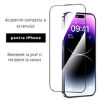 Laptop, Telefoane si Tablete - Telefoane mobile si accesorii - Accesorii Telefoane - Folii protectie telefoane - Folie sticla N2L Store® pentru iPhone 16 PLUS, 9H+, anti-amprenta, Ultra Clear HD - Infinity.ro