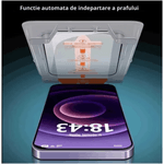 Laptop, Telefoane si Tablete - Telefoane mobile si accesorii - Accesorii Telefoane - Folii protectie telefoane - Folie sticla N2L Store®, iPhone 16 PRO MAX, 9H+, anti-amprenta, kit de aplicare inclus - Infinity.ro