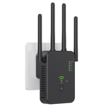 PC, gaming si accesorii - Retelistica - Wireless - Adaptoare wireless - Amplificator Semnal WiFi N2L Store®, Range Extender 1200M, Dual Band 2.4G/5G, 3 Moduri (Repeater/Router/AP), 4 Antene - Infinity.ro