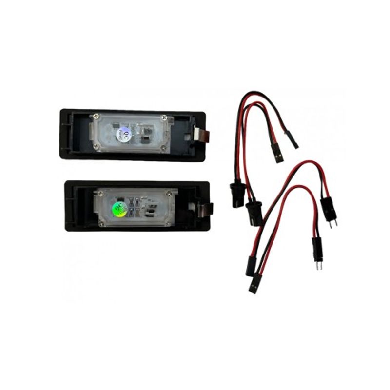 Auto si Moto - Piese auto si accesorii - Caroserie - Faruri, stopuri si proiectoare - Lampi numar led BMW E87, E63, E46, E89, F20, F12, F13 - Infinity.ro