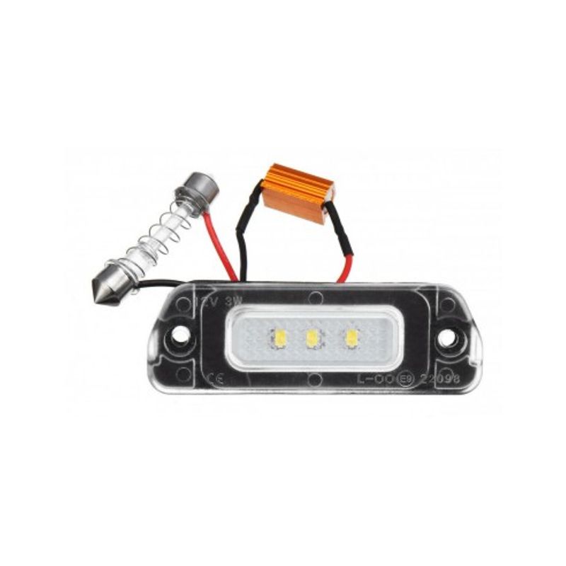 Auto si Moto - Piese auto si accesorii - Caroserie - Faruri, stopuri si proiectoare - Set 2 Lampi Numar Led Mercedes-Benz ML W164, R W251, GL X164 - Infinity.ro
