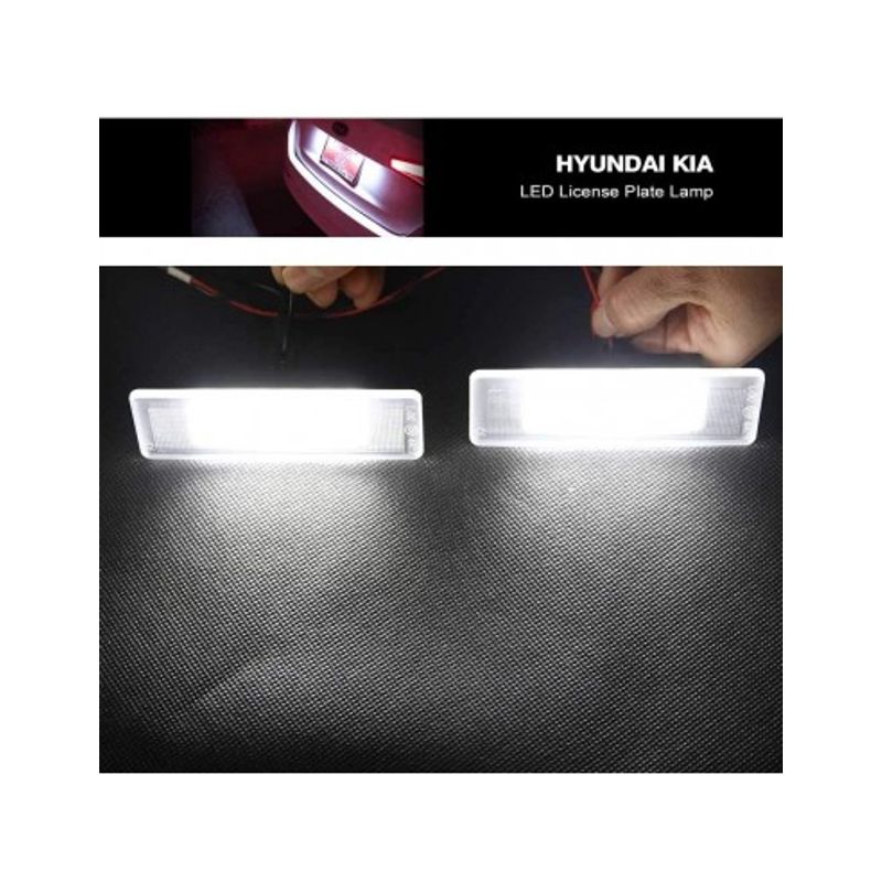 Auto si Moto - Piese auto si accesorii - Caroserie - Faruri, stopuri si proiectoare - Set 2 Lampi Numar Led Hyundai Sonata - Infinity.ro