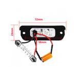 Auto si Moto - Piese auto si accesorii - Caroserie - Faruri, stopuri si proiectoare - Set 2 Lampi Numar Led Mercedes-Benz ML W164, R W251, GL X164 - Infinity.ro