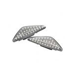 Auto si Moto - Piese auto si accesorii - Caroserie - Faruri, stopuri si proiectoare - Set 2 Semnalizari Aripa LED clare pentru X3 F25, X5 E70, X6 E71 - Infinity.ro