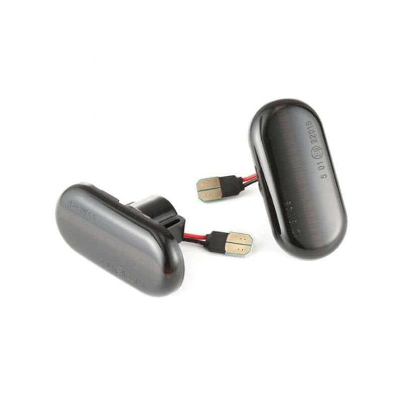 Auto si Moto - Piese auto si accesorii - Caroserie - Faruri, stopuri si proiectoare - Set 2 Semnalizari Aripa LED Dinamice Renault Clio, Espace, Master, Megane - Infinity.ro