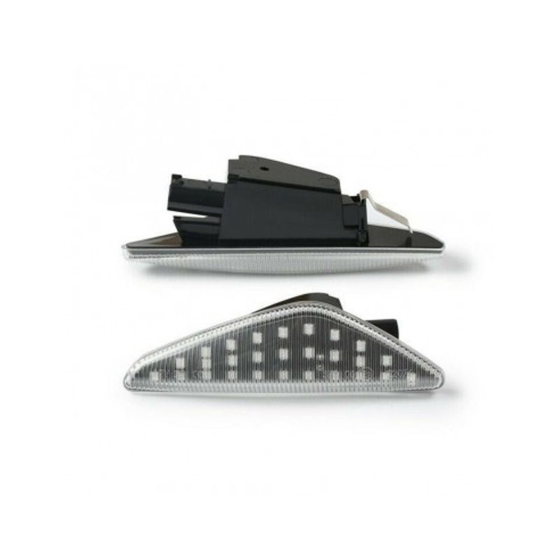 Auto si Moto - Piese auto si accesorii - Caroserie - Faruri, stopuri si proiectoare - Set 2 Semnalizari Aripa LED clare pentru X3 F25, X5 E70, X6 E71 - Infinity.ro