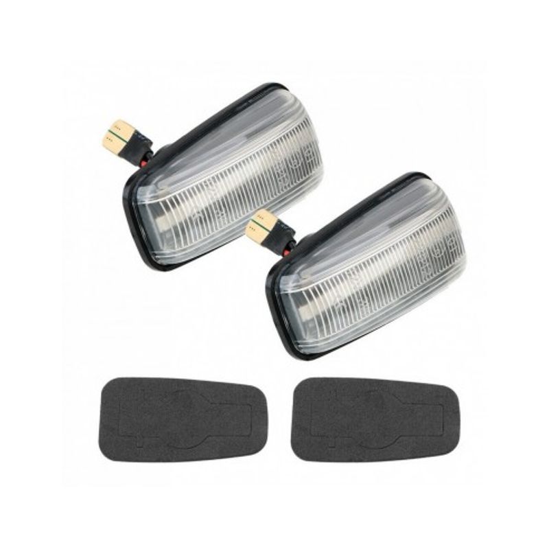 Auto si Moto - Piese auto si accesorii - Caroserie - Faruri, stopuri si proiectoare - Set 2 Semnalizari Aripa Dinamice Peugeot 106, 306, 406, 806, Expert, Partner - Infinity.ro