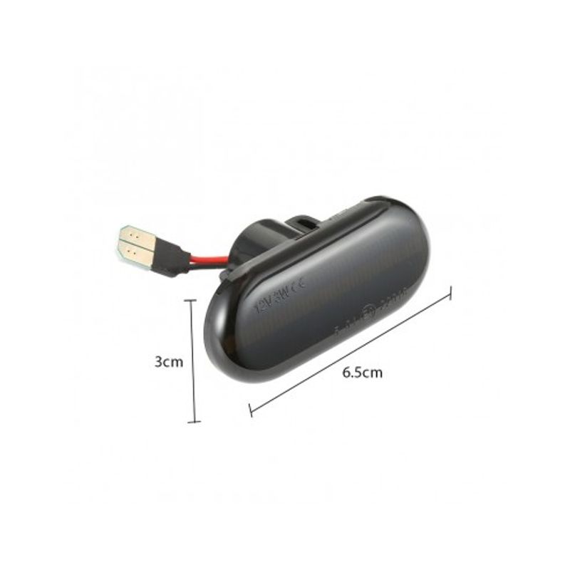 Auto si Moto - Piese auto si accesorii - Caroserie - Faruri, stopuri si proiectoare - Set 2 Semnalizari Aripa LED Dinamice Renault Clio, Espace, Master, Megane - Infinity.ro