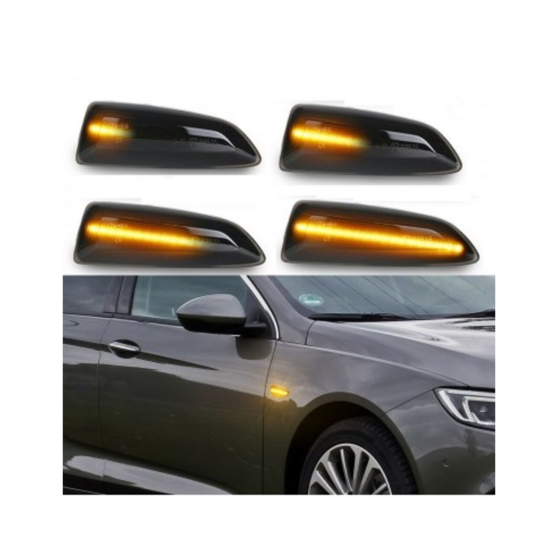 Auto si Moto - Piese auto si accesorii - Caroserie - Faruri, stopuri si proiectoare - Set 2 Semnalizari Dinamice Opel Astra J, K, Insignia B, Zafira C, Crossland X, Grandland X - Infinity.ro