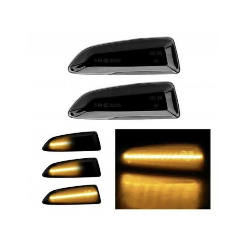 Auto si Moto - Piese auto si accesorii - Caroserie - Faruri, stopuri si proiectoare - Set 2 Semnalizari Dinamice Opel Astra J, K, Insignia B, Zafira C, Crossland X, Grandland X - Infinity.ro