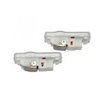 Auto si Moto - Piese auto si accesorii - Caroserie - Ornamente exterior auto - Set 2 Logo Portiere Peugeot 407,307, 306, 207, 206, 1007, 408, 508, 5008, 607 - Infinity.ro