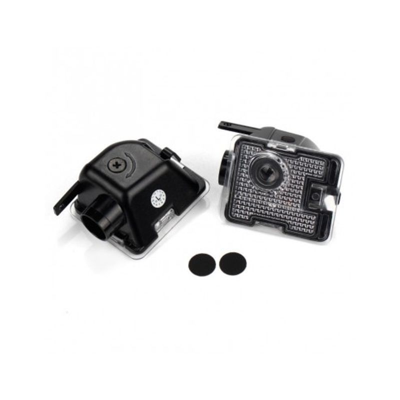 Auto si Moto - Electrice auto - Iluminare si semnalizare - Lumini ambientale - Set 2 Logo Oglinzi Ford Focus 3 Facelift 2015-2018 - Infinity.ro