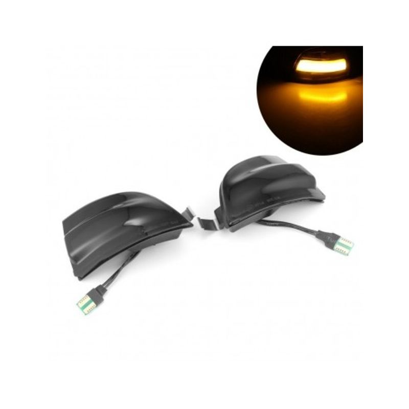 Auto si Moto - Piese auto si accesorii - Caroserie - Faruri, stopuri si proiectoare - Set 2 Semnalizari Led Oglinda Dinamice Ford Focus 2 MKII, C-Max - Infinity.ro