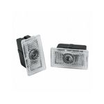 Auto si Moto - Piese auto si accesorii - Caroserie - Ornamente exterior auto - Set 2 Logo Portiere Tesla Model 3, S, X, Y - Infinity.ro