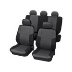 Auto si Moto - Intretinere auto - Huse auto - Set Huse Scaun Universale Sylt Petex Negru - Infinity.ro