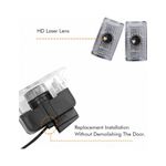 Auto si Moto - Piese auto si accesorii - Caroserie - Ornamente exterior auto - Set 2 Logo Portiere Tesla Model 3, S, X, Y - Infinity.ro