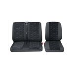 Auto si Moto - Intretinere auto - Huse auto - Set Huse Scaun Universale Fata/Spate Autoutilitare Petex Negru 1+2 - Infinity.ro