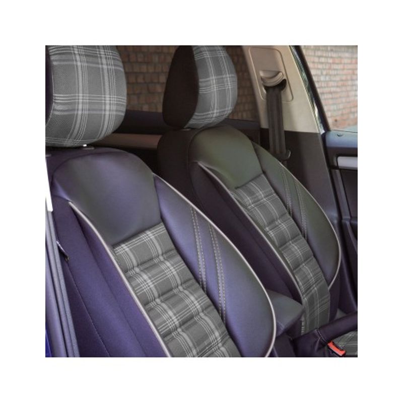 Auto si Moto - Intretinere auto - Huse auto - Set Huse Scaun Sport Negru-Gri , Universale, Umbrella - Infinity.ro