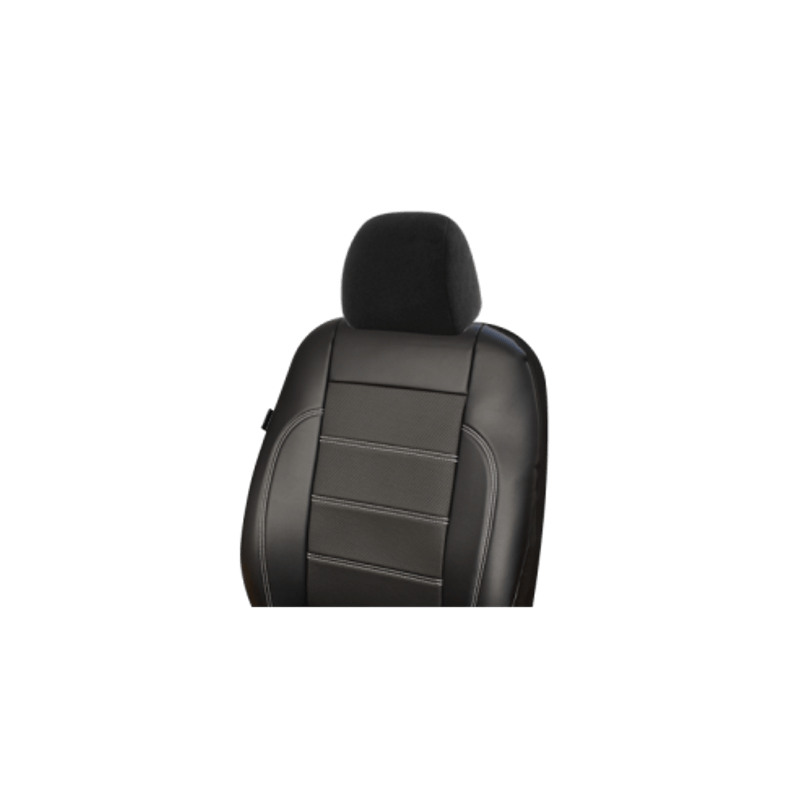 Auto si Moto - Intretinere auto - Huse auto - Set Huse Scaun din Piele Exclusive Leather King, Universale, Umbrella Negru - Infinity.ro