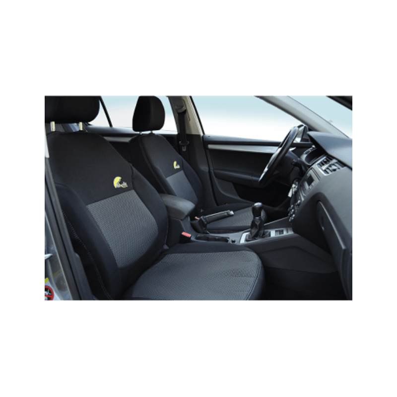 Auto si Moto - Intretinere auto - Huse auto - Set 2 buc huse scaun fata Lux Gri Umbrella - Infinity.ro