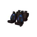Auto si Moto - Intretinere auto - Huse auto - Set Huse Scaun Racing Negru ALbastru, Universale, Umbrella - Infinity.ro