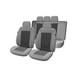 Auto si Moto - Intretinere auto - Huse auto - Set Huse Scaun Lux Gri Umb1, Universale, Umbrella - Infinity.ro